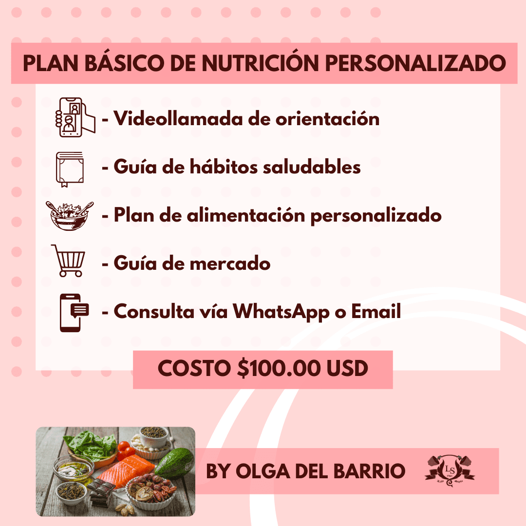 Plan Básico de Nutrición Personalizado Estilo De Vida Saludable, Real Y Sostenible Plan Básico de Nutrición Personalizado Estilo De Vida Saludable, Real Y Sostenible