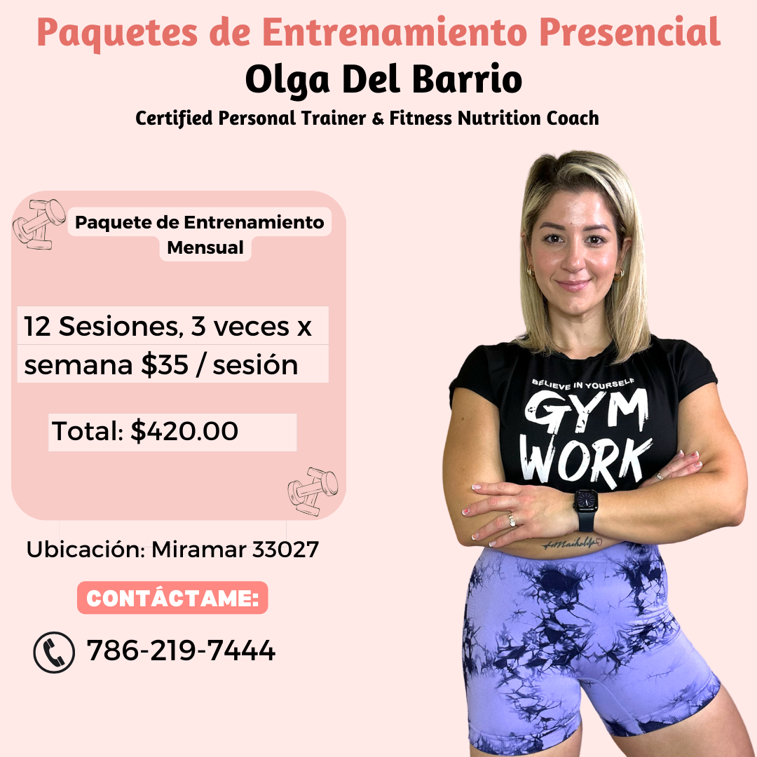 ENTRENAMIENTO PRESENCIAL (PAQUETE 2)